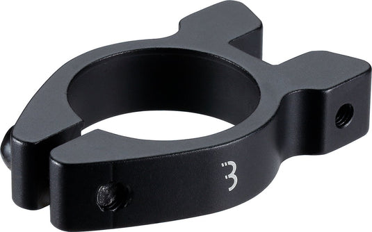 Bbb cycling zadelpenklem carrierclamp - schroefbare zadelpenklem aluminium - 34.9mm - zwart - bsp-99