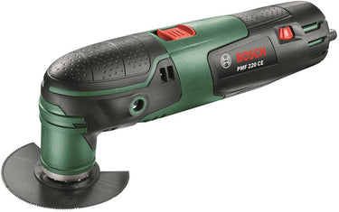 Bosch pmf 220 ce multitool - op snoer - oscillerend - 220w - incl. 5 accessoires en koffer