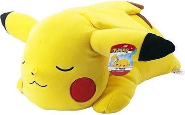 Pokémon pluche - slapende pikachu 45 cm