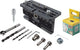 Wolfcraft - excenter meubelverbinding set 53-delig – boorsjabloon paneelverbinders ø15 mm – demontabel – meubels bouwen – 4665000