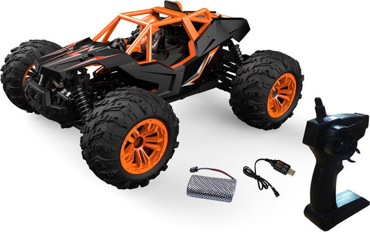 Df-models df-fun-racer 1:14 - 4wd, oranje ready to run (rtr)