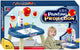 Teken projectietafel blauw