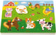 Vigatoys viga toys - vormenpuzzel met geluid - boerderij