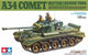 Tamiya modelbouwpakket militaire voertuigen - 35380 a34 comet british cruiser tank plastic - 1:35 - modelbouw