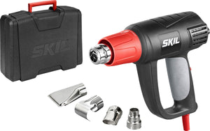 Skil heteluchtpistool 2000w - verfbrander - bbq aansteker - solderen - heat gun - warmte pistool - tot 650 °c - inclusief mondstukken koffer - 8004 aa