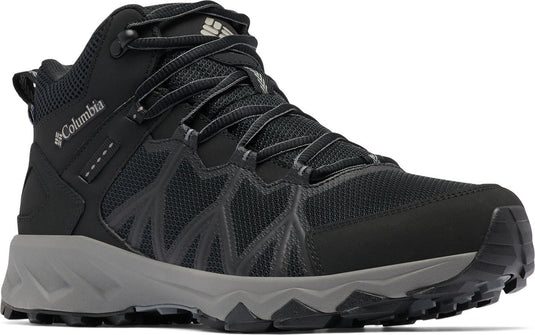 Columbia peakfreak ii mid outdry heren wandelschoenen - black, titanium ii