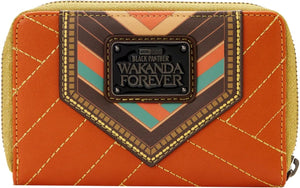 Funko loungefly: marvel - black panther - okoye cosplay zip around wallet
