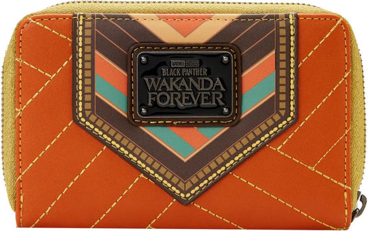 Funko loungefly: marvel - black panther - okoye cosplay zip around wallet