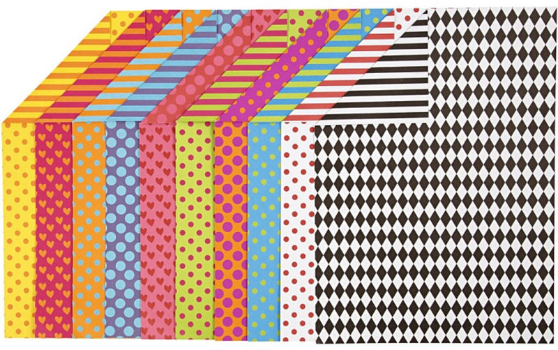 Load image into Gallery viewer, Creativ company creotime patroonkarton 21 x 29,7 cm 20 stuks multicolor
