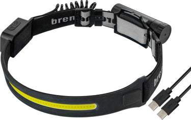 Brennenstuhl luxpremium oplaadbare led sensor hoofdlamp sl 500 a oplaadbare led koplamp met sensor en rood licht (outdoor hoofdlamp ip44 met sensor voor aanraakloos inschakelen, tot 22u lichtduur, 500lm, accu 18650 vervangbaar)