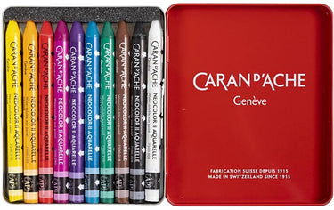 Caran d'ache - waskrijt - neocolor -10 stuks - diverse kleuren