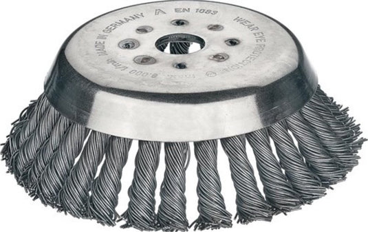 Lessmann - staaldraadborstel - 180 mm - 0,5 mm draaddikte