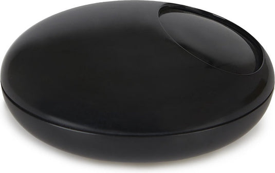 Balvi asbak pebble 13,9 x 5,5 cm melamine zwart
