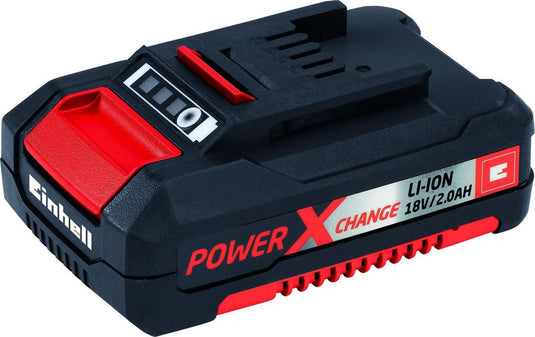 Einhell 2.0 ah accu - power x-change - 18 v li-ion - max. vermogen: 450 w - active accu management systeem