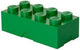 Lego - lunchbox brick 8 - polypropyleen - groen