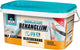 Bison wand klaar® behanglijm vliesbehang emmer 5 kg, kant en klaar, eenvoudig aanbrengen, corrigeerbaar, goede hechting, voor alle soorten behang met een vliesrug