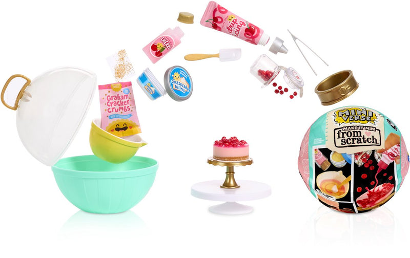Load image into Gallery viewer, Miniverse make it mini from scratch™ - serie 2 - knutselset - miniaturen maken van gebakjes

