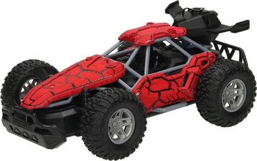 Rc auto met rookfunctie - rood