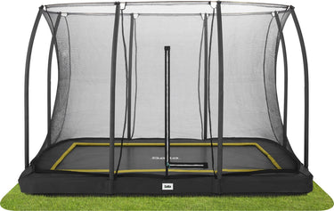 Salta comfort edition ground - inground trampoline met veiligheidsnet - 305 x 214 cm - zwart