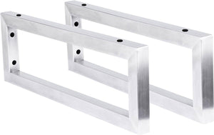 Differnz ophangbeugel voor wastafel 44 x 15 cm chroom