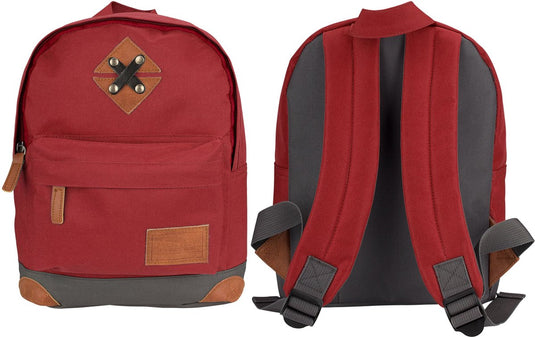 Abbey camp rugzak - small - 5.5 liter - bordeaux grijs - compact