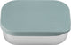 Aya ida aya ida - lunch box - opbergdoos - meenemen - brood - lunch - salade - rvs - siliconen deksel - 900ml - mint green