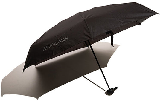 Muitomas paraplu compact - lichtgwicht – telescopische steel - antisliphandgreep - koord en hoes -zwart
