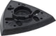 Wolfcraft - schuurzool voor bosch delta schuurmachine - schuurschijf - 1830000