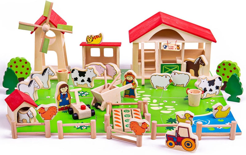 Load image into Gallery viewer, Bigjigs speelboerderij
