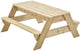 Tp toys tp zand- en picknicktafel voor 4 joy hout
