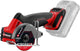 Einhell professional accu doorslijpmachine tp-co 18 76-c li bl solo - power x-change - 18 v li-ion - ø76 mm - max. snijdiepte: 16 mm - 20.000 t min - incl. 1x diamant doorslijpschijf, 3x dunne doorslijpschijf - excl. accu en lader