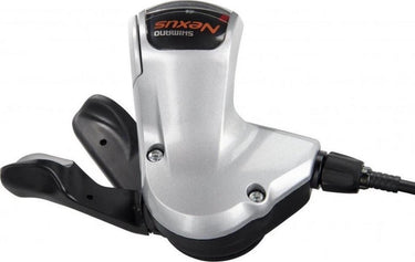 Shimano duimshifter revo nexus sl-7s50 rubber zilver 3-delig