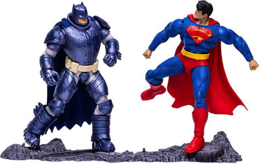 Mcfarlane toys dc comics: the dark knight returns - superman vs batman 7 inch action figure multipack