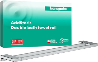 Hansgrohe addstoris dubbel handdoekrek chroom