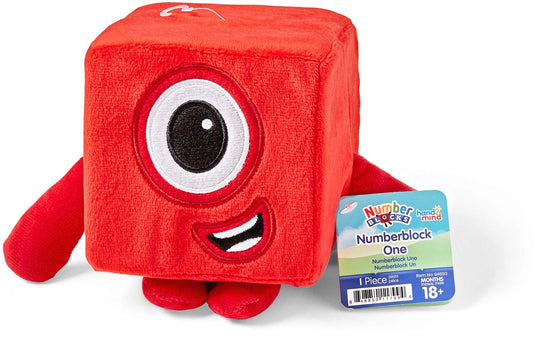 Learning resources numberblocks® one - knuffel - vanaf 18 maanden