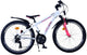 Volare xc race kinderfiets - 26 inch - wit roze - 21 versnellingen