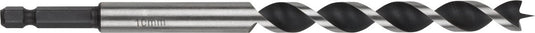 Wolfcraft - 8mm slangenboor voor houtbalken - 165mm - zeskantschacht houtboor - hex - 7132000