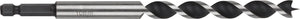 Wolfcraft - 8mm slangenboor voor houtbalken - 165mm - zeskantschacht houtboor - hex - 7132000