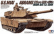 Tamiya modelbouwpakket militaire voertuigen - 35158 us mbt m1a1 abrams w mine plow and 2 figures plastic - 1:35 - modelbouw