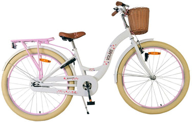 Volare blossom kinderfiets - meisjes - 26 inch - wit