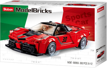 Sluban italiaanse supercar rood - 262dlg.