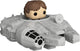Funko han solo met millennium falcon - bitty pop! ride - star wars figuur - 2cm