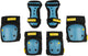 Nijdam skate beschermset junior - gamekeeper - zwart blauw - l