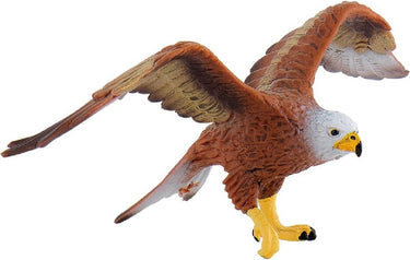 Bullyland 69376 – speelfiguur en verzamelfiguur rode milan (roofvogel) – ca. 10,5 cm – levensecht en detailrijk vormgegeven – ideaal als educatief speelfiguur en klein cadeautje voor kinderen vanaf 3 jaar.