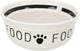 Trixie - voerbak - hond - food - keramiek - wit zwart - 2,6 ltr - 25 cm