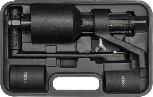 Yato mechanische krachtvermeerderaar koppelvermultiplier – 1:58 – max. 4200 nm – voor links rechts draaiende schroefdraad
