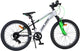 Volare boost kinderfiets - 20 inch - zilver groen - 7 versnellingen