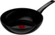 Tefal renew black on - keramische wokpan - ø28 cm - pfas-vrij - geschikt voor inductie