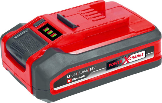 Einhell 3.0 ah plus accu - power x-change - 18 v li-ion - max. vermogen: 900 w - active accu management systeem - plus-technologie: meer vermogen