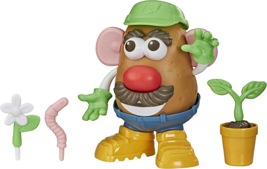 Hasbro mr. potato head goes green 15 stuks gemaakt van plantaardig plastic - kinderspeelgoed